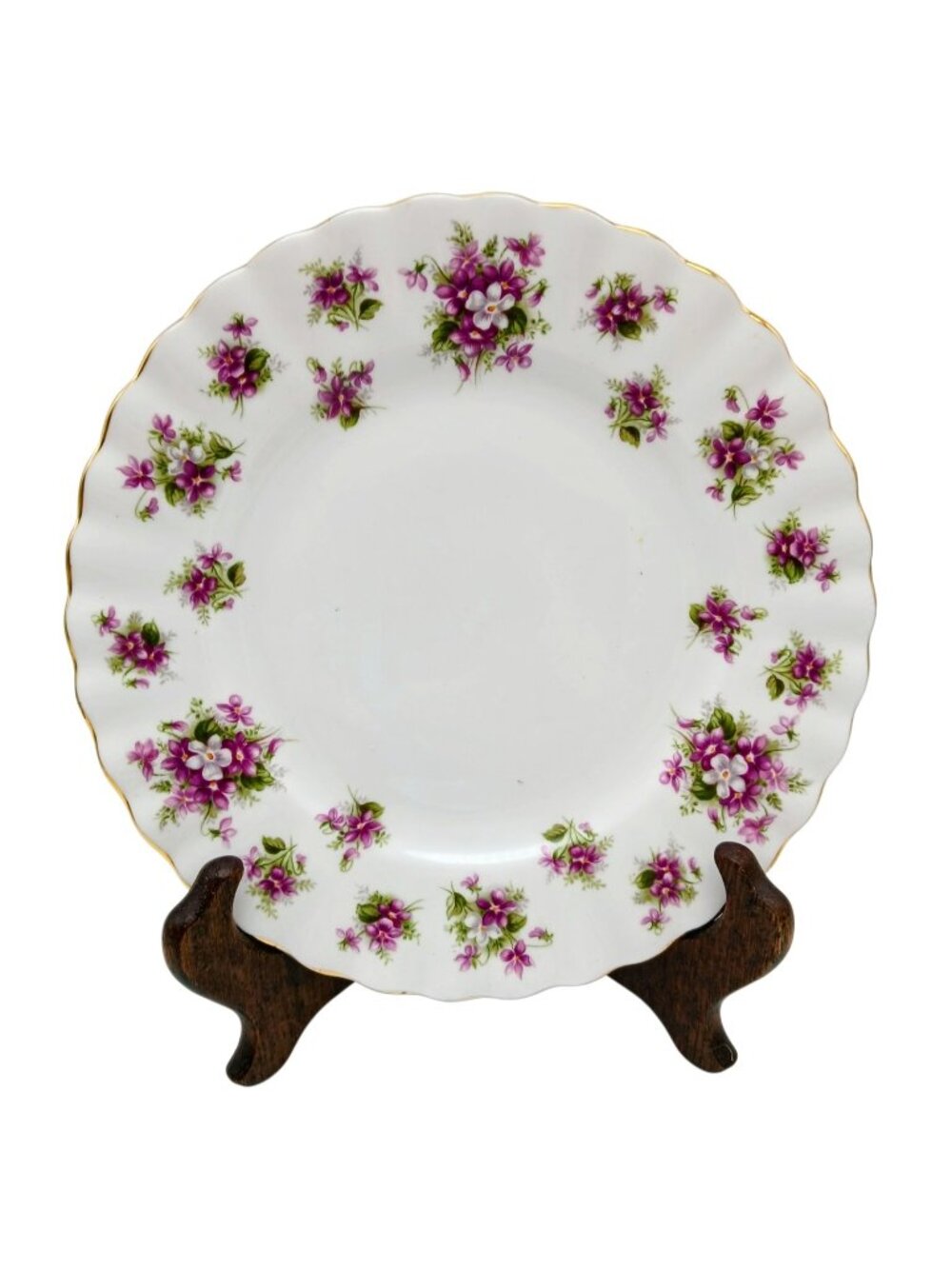 Royal Albert Sweet Violets Bread Butter Plates Bone China 6.25" Set of 5